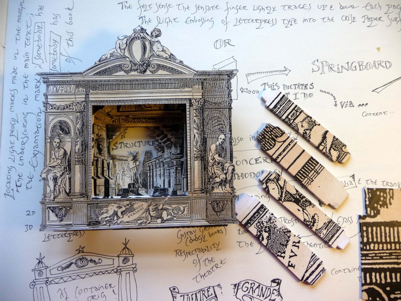 Components and design for the Library of Lost Books
